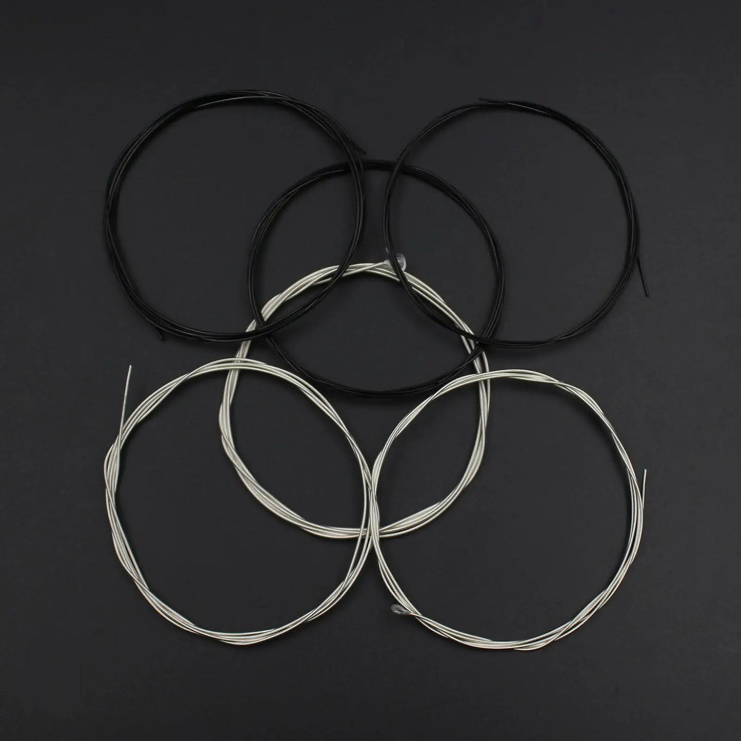 1 SET 6pcs Guitar Strings Nylon Silver Strings Set For Classical Classic Guitar Copper Guitar Strings Guitar Parts Accessories